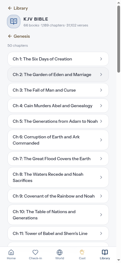 KJV Bible screenshot 2